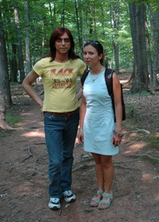 Jessica and Sister - Potomac, VA - July 2006